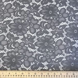 One Yard Stretchy Floral Lace